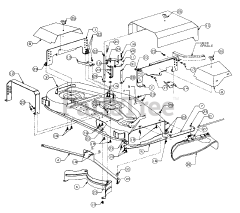Cub Cadet 5416 R (553C562K100) - Cub Cadet Walk-Behind Mower (SN: 457900 - 460859) 54" Fixed Deck Main Assembly