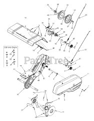 Yard Machines 21A-395A729 - Yard Machines Tiller (2005) (Home Depot)