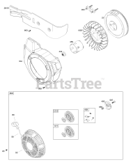 Briggs & Stratton 19N132-0029-H1 - Briggs & Stratton Horizontal Engine