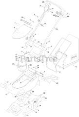 Toro 21141 - Toro 41cm Walk-Behind Mower, Electric (SN: 314000001 - 314999999) (2014)