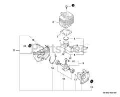 Echo PPT-2400 - Echo Pole Saw (Type 1E) (SN: E14220001001 - E14220999999)
