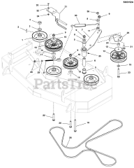 Ferris IS 600Z (5901255) - Ferris IS600Z Series 44" Zero-Turn Mower, 25hp Briggs & Stratton, Side-Discharge