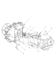 White Outdoor Z-165 (53CA1A3G190) - White Outdoor 42" Zero-Turn Mower Complete Transmission Assembly