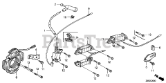 Honda GX240 UT1 LX2 (GCATT) - Honda Engine, Made in Thailand (SN: GCATT-1000001 - GCATT-9999999) IGNITION COIL (1)