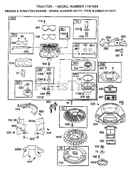 Electrolux/AYP 7187 A89 - Electrolux/AYP Lawn Tractor (1998)