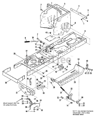 Simplicity 4208 (1690457) - Simplicity 36" Lawn Tractor, 8hp