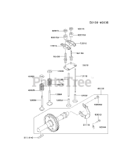 Kawasaki FE120G-DS00 - Kawasaki Engine VALVE/CAMSHAFT