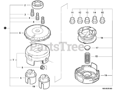 Shindaiwa 78890-30000 (99922201707) - Shindaiwa Speed-Feed 400 Head