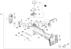 Echo SRM-520 ES AR - Echo Brush Cutter (SN: U14926001001 - U14926999999)