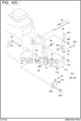 Subaru Robin EH122D46340 (EH12-2) - Subaru Robin Rammer Engine 420 Governor