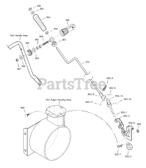 Murray 629108x5A - Murray 29" Snow Thrower (2002) Chute Rod