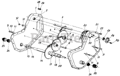 White Outdoor RB-550 (211-405-190) - White Outdoor Roto Boss Tiller (1991)