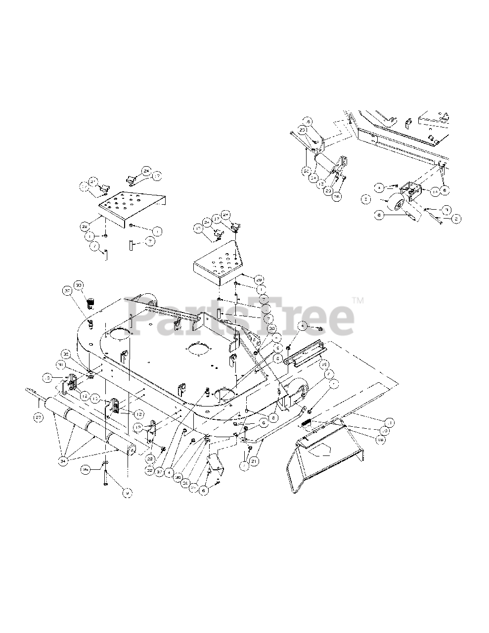 Cub Cadet ENFORCER 48 (53AH3AGN050) Cub Cadet 48" ZeroTurn Mower
