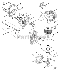 Snapper 210 SS (86227) - Snapper String Trimmer 210SS Crankshaft And Flywheel