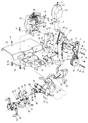 Wizard MTD 2105A88 (218-355-098) - Wizard Tiller (1988) (Western Auto)