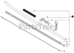 Echo DSHC-2600 - Echo Hedge Trimmer, 56V Battery (SN: U76900001001 - U76900999999)