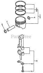 Echo WP-3000 - Echo Water Pump (SN: F0000 - F7298)