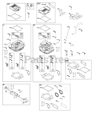 Briggs & Stratton 543477-3328-J1 - Briggs & Stratton Horizontal Engine Cylinder Head Group