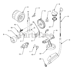 Cub Cadet 5254 E (54BE542-710) - Cub Cadet Compact Tractor Lubrication