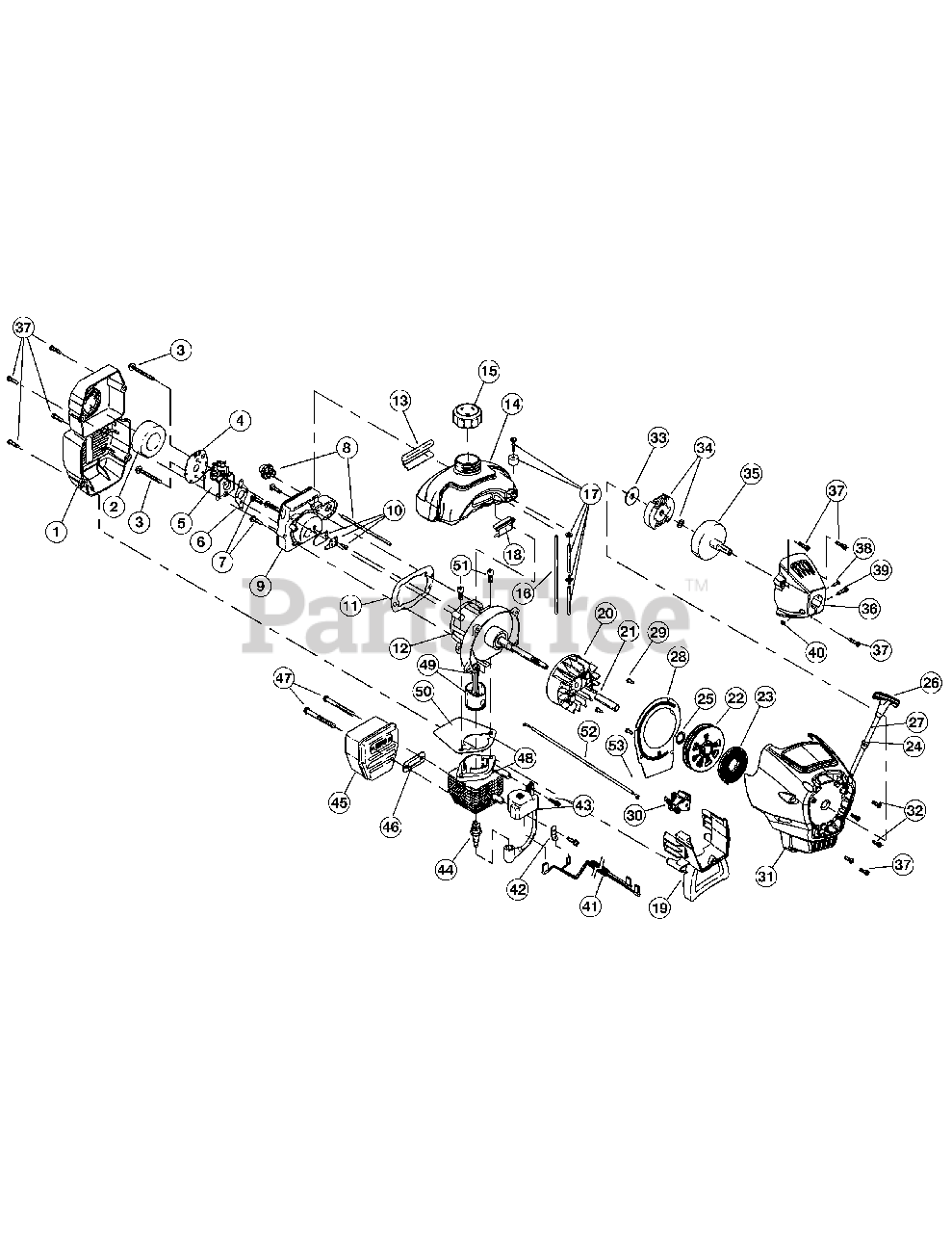 Craftsman 316.791890 (41AD770C799) Craftsman String Trimmer (Sears