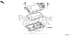 Honda HS1336 I A (SBAJ) - Honda 36" Snow Blower, Made in Japan (SN: SBAJ-5000001 - SBAJ-9999999) ELECTRONIC CONTROL UNIT