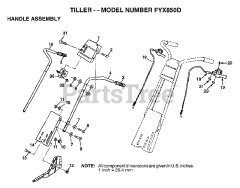 Electrolux/AYP FYX 850 D - Electrolux/AYP Tiller