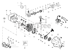Weed Eater XT 600 - Weed Eater String Trimmer, Type 2 Engine Assembly Type 2