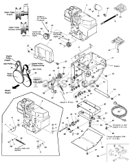 Simplicity 8560 El (1694845) - Simplicity OHV 24" Snow Thrower, 8.5hp