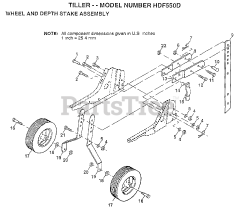 Poulan HD F550 D - Poulan Front-Tine Tiller (1997)