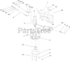 Toro 22802 - Toro Auger Head for Dingo Compact Utility Loader (SN: 240000001 - 240999999) (2004) Universal Auger Head Assembly