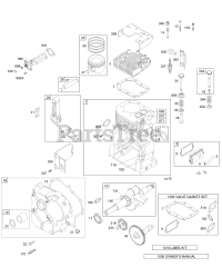Briggs & Stratton 19K432-0114-01 - Briggs & Stratton Horizontal Engine