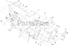 Toro 78567 - Toro 60" E-Z Vac DFS Collection System (SN: 315000001 - 315999999) (2015)