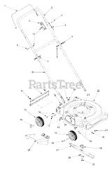 Yard Machines 11B-060A000 - Yard Machines Walk-Behind Mower (2002)