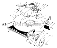 Toro 20581 - Toro Walk-Behind Mower (SN: 003000001 - 003999999) (1983)