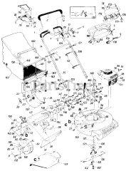 MTD 12886-7 - MTD Walk-Behind Mower (1987)