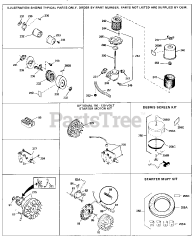 Tecumseh HM70-132016D - Tecumseh Engine Engine Parts List #3