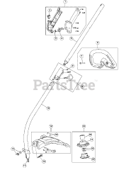 Craftsman 316.711170 (41ADZ23C799) - Craftsman String Trimmer (Sears) General Assembly (October 2014 &amp; after)