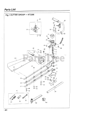 RedMax HT 2200 - RedMax Hedge Trimmer (SN: 00900101 - 00901300) (1999-02)