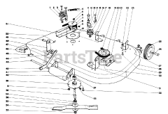 Toro 55002 (935) - Toro Lawn Tractor (SN: 009000001 - 009999999) (1969)