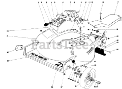 Toro 20715 - Toro Walk-Behind Mower (SN: 000000001 - 000999999) (1980)
