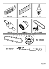 Jonsered LT 2217 A (960410104-03) - Jonsered Lawn Tractor (2010-08)