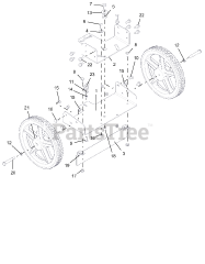 Ariens 946154 - Ariens 22" Walk-Behind String Trimmer, 149cc Kohler XT6 (SN: 000101 - 004999)