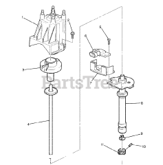 Milbank 076540-01 - Milbank 35kW Liquid Cooled Home Standby Generator Engine Service Parts - HVS Distributor (80014155)