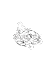 Craftsman 247.288860 (13AL78ST299) - Craftsman Lawn Tractor (2011) (Sears)