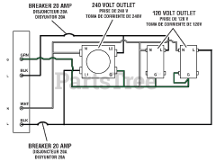 PowerStroke PS 9C5001 - PowerStroke 5000 Watt Generator Wiring Diagram