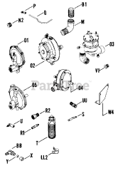 Kohler K660-2964 - Kohler K-Series Engine, Basic Version, 24hp, 17kW Carburetor - Pg. 5.3 022500195