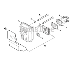 Echo PB-265 LN - Echo Backpack Blower (SN: P35411001001 - P35411999999)