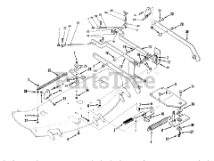 Toro 78415 - Toro 42" Side-Discharge Mower Deck (SN: 039000001 - 039999999) (1993)