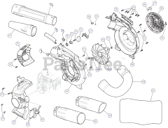 Craftsman BV 245 (CMXGAAMR27AV) (41AR27AV791) - Craftsman Blower/Vacuum