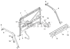 Gravely 996200 (JSV 3000) - Gravely Atlas JSV Utility Vehicle, Base, Gas (SN: 150101 - 159999)